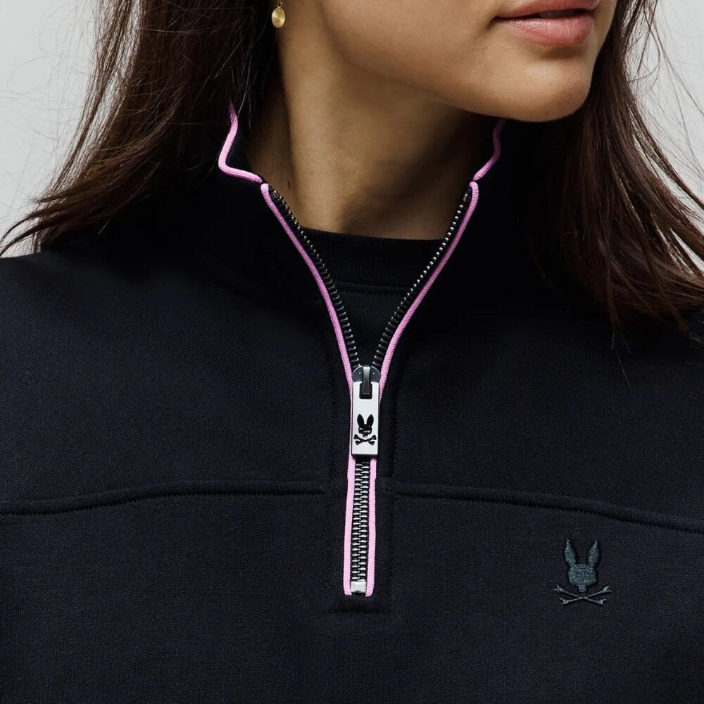 Psycho Bunny Women's Daisie Zip Pullover